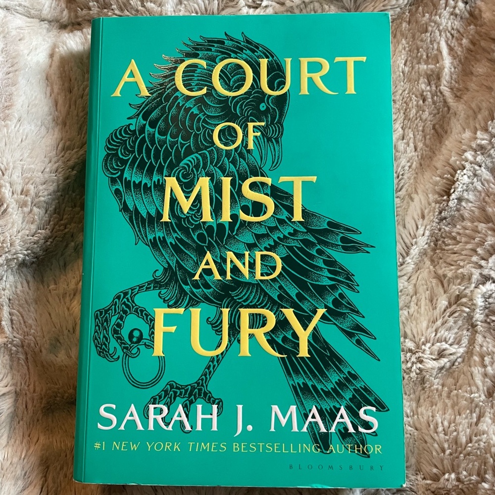 A Court of Mist and Fury by Sarah J. Maas - Teal Cover